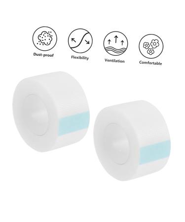 Ipetboom 4 Rolls Lash Book Organizer Plastic Tape Duct Tape Clear Eye Lift Strip Clear Duct Tape Sandwich Container Satin Wig Bag Medical Tape Eyelid Tape Girl White Double Eyelid Sticker 914x2.5cm White - Buy Online on GoSupps.com