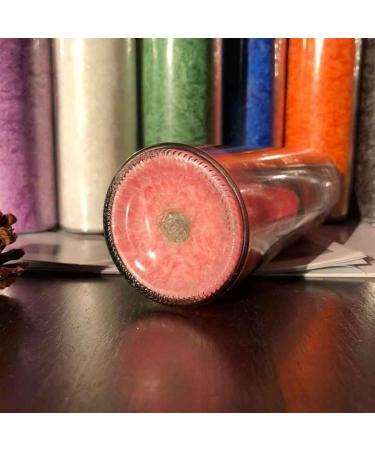 7 Chakra Devotional Prayer Candle in Glass Jar | 90-Hour Burn | Rainbow Candle for Ceremonies Gifts & Decor - International Shipping Available - Buy Online on GoSupps.com