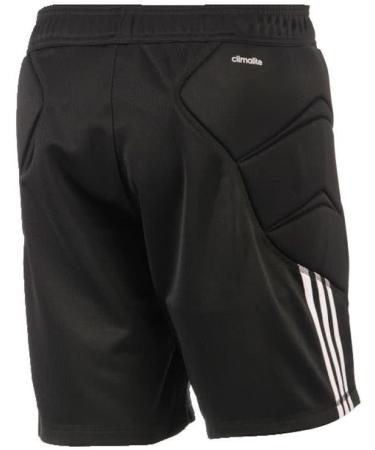 Adidas Kids Short Tierro 13 Goalkeeper 116 Black - Premium Quality Soccer Gear for Young Goalkeepers - Shop Internationally - Buy Online on GoSupps.com