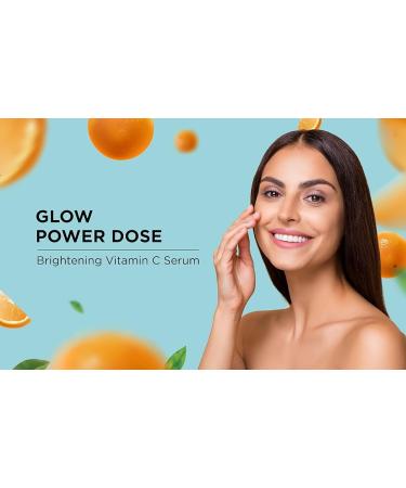 Vitamin C Face Serum - Brighten Dull Skin Fade Dark Spots & Pigmentation | Enriched with Vitamin A & Kakadu Plum - 30ml for All Skin Types - Buy Online on GoSupps.com