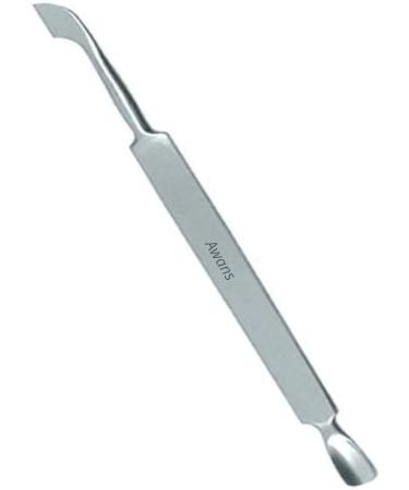Awans New Cuticle Pusher Stainless Steel Double end Manicure Pedicure Nails Cleaner Cuticle Remover - Buy Online on GoSupps.com