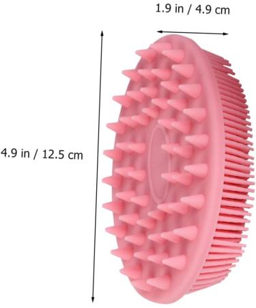 Plafope 2-Piece Silicone Shampoo Brush Set - Multifunctional Scalp Massage & Hair Cleaning Tool - Portable Silicone Hair Brush for Ultimate Care - Buy Online on GoSupps.com