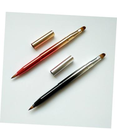 MAGICLULU Lipstick Applicator Flexible Lipstick Brush Makeup Brush Lip Gloss Applicator With Cover Lip Gloss Brush medium As Shown - Buy Online on GoSupps.com