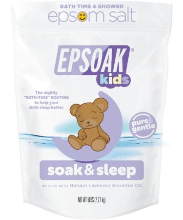 Epsoak Kids Bulk Bag Soak & Sleep Epsom Salt - Lavender - 80 Oz
