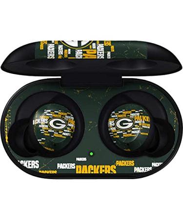 Skinit Decal Audio Skin Compatible with Samsung Galaxy Buds - Officially Licensed NFL Green Bay Packers Blast Design
