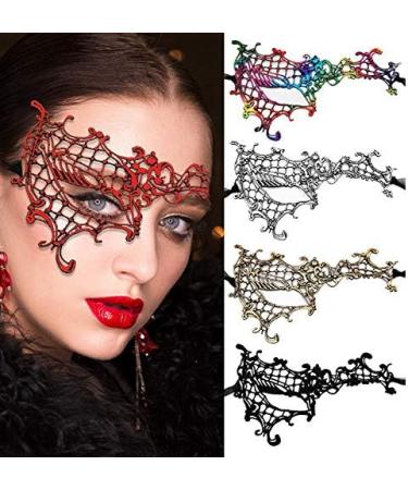 Fremskre Handmade One-eyed Styling Luxury Lace Masquerade Mask for Women - Buy Online on GoSupps.com