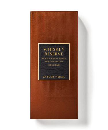 Bath & Body Works Whiskey Reserve Men's Fragrance 3.4 Ounces Cologne Spray (Whiskey Reserve) 1 Whiskey Reserve 3.4 Fl Oz (Pack of 1)