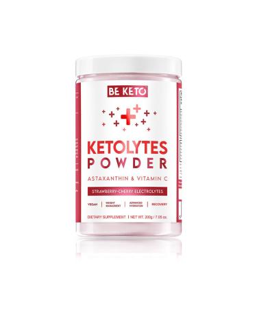 Be Keto Ketolytes Electrolyte Powder - Cherry - Strawberry 200 g