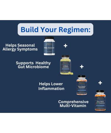 Rooted Intuition Hist Assist Jr Kids Chewable Seasonal Support with Quercetin NAC Bromelain & Vitamin C | Tasty Berry Flavor | Non-GMO Gluten Free | 60 Chewable Tablets - Buy Online on GoSupps.com