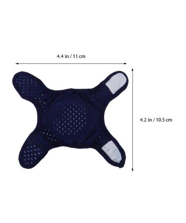 Buy Toddler Pads Baby Elbow Protectors Non-Slip Crawling Sleeves for Babies | Comfortable Navy Blue 1 Pair - Buy Online on GoSupps.com