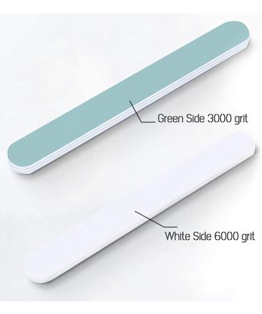 14-Piece High-Gloss Polishing Files Set - Double-Sided Nail Buffers for Gel Nails - Perfect Nail Art Manicure Tools - Buy Online on GoSupps.com