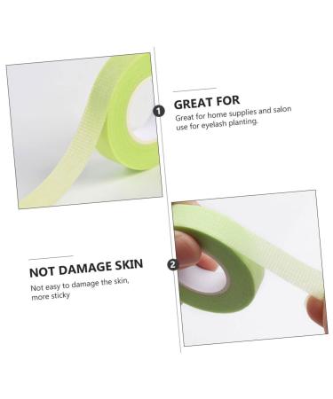 Angoily 24 Rolls Eyelash Tape - Colored Adhesive Fabric for Eyelash Extensions & Hair Care | Non-Woven Cosmetic Tape 900x1.1cm Green - International Shipping Available - Buy Online on GoSupps.com