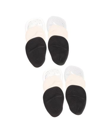 Gatuida 6 Pairs Non-Slip Forefoot Pad Half Size Pad High Heels Women's