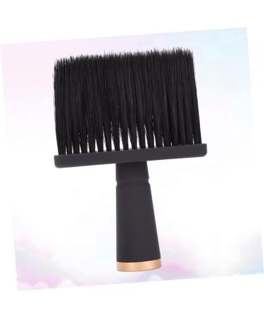 Lurrose Salon Shaving Brush | Wooden Hair Cutting & Cleaning Tools | Hair Breakage Removal Suite | 14x10x10cm Black - Buy Online on GoSupps.com