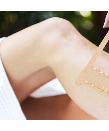 Nose Wax Sticks & Wooden Spatulas - 200PCs Nasal Hair Wax Applicator for Men & Women - Buy Online on GoSupps.com