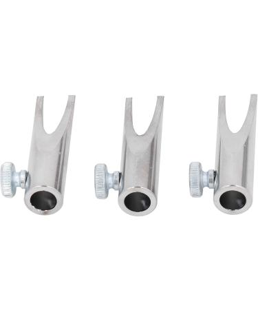 Metal Eyebrow Pencil Sharpener Lightweight Aluminum Alloy U-Shaped Effective Eyebrow Sharpening Tool for Home (Silver) - Buy Online on GoSupps.com