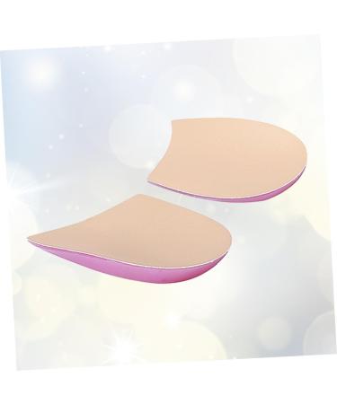 NOLITOY Shock Absorption Insoles | Height Increase Gel Heel Insoles for Men & Women - Comfort Fit Pink - Buy Online on GoSupps.com