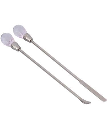 Nail Tools Light Therapy Gel Stir Bar Nail Stir Bar Powder Mixing Stirrer Stick Powder Transparent Red Tri-color Optional(Pink) - Buy Online on GoSupps.com