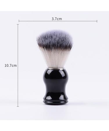 Aiweijia Synthetic Shaving Brush for Men - Ideal Hair Salon Tool for Home and Travel - Black - Buy Online on GoSupps.com