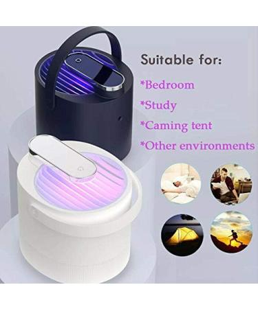 KUKUALE 5V USB LED Electric Mosquito Killer Lamp Pest Insect Fly Bug Zapper Trap Control White - Buy Online on GoSupps.com