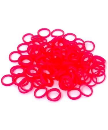 100 Pieces Pink Dog Hair Rubber - Pet Grooming Essentials for International Shipping - Buy Online on GoSupps.com