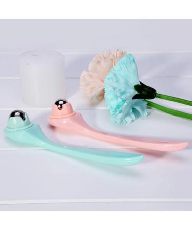 perfk Eye Massager - 2x2 Set of Stainless Steel Rolling Stick & Roll-On Ball Skin Care Tool for Radiant Skin - Buy Online on GoSupps.com