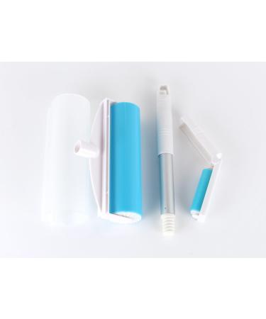 iLifeTech Washable Lint Roller - 20cm Reusable Cat & Dog Hair Remover for Clothes | Blue | International Shipping - Buy Online on GoSupps.com