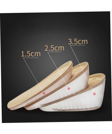 Mobestech 4 Pairs Orthotic Insoles for Achilles Tendonitis | Height Boosting Shoe Lift Inserts for Women | Gel Floor Mat Support - Buy Online on GoSupps.com