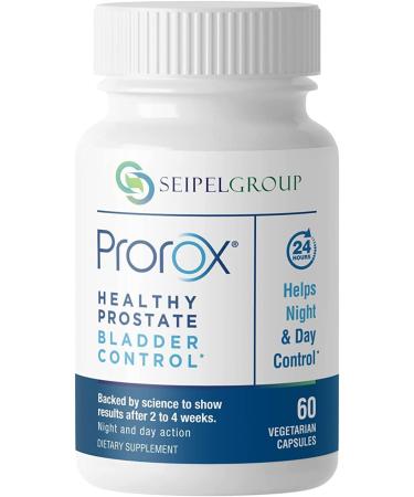 PROROX Healthy Prostate Bladder Control Prostate Supplements for Men Supports Healthy Prostate and Bladder Health Contains Saw Palmetto Reduces Urgency 60 Vegetarian Capsules (60)