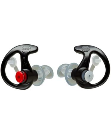 SureFire EP3 Sonic Defenders Filtered Earplugs - Reusable Double Flanged Design, Black, Medium - Buy Online on GoSupps.com
