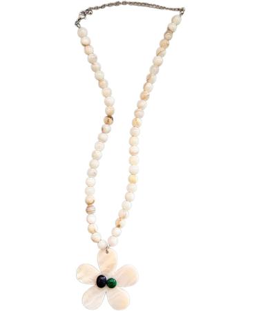 Shop Oralgo's Irregular Flower Resin Pearl Necklace - Fashionable Statement Jewelry for Every Occasion - Buy Online on GoSupps.com