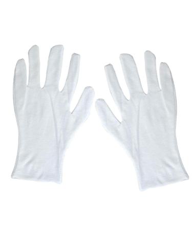 Healeved 18 Pairs White Work Gloves Cotton Gloves Cotton Work Gloves Factory Gloves Lengthen White Gloves - Buy Online on GoSupps.com