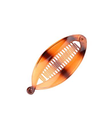 yuwqqoajv Ponytail Clip - Stylish And Versatile Hair Accessory With Wide Range Of Specifications Making Multifunctional Yellow turtle shell medium size-11.5cm