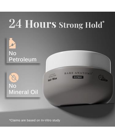Buy Bare Anatomy Expert 24H Strong Hold Hair Wax | Sulphate & Petroleum Free | Matte Finish | Extra Strong Hold for Men | 100g - International Shipping Available - Buy Online on GoSupps.com