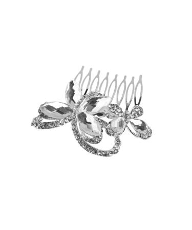 FOMIYES Bridal Hair Comb Rhinestone Bobby Pins Hair Barrettes Hair Pin Hair Clip Headwear Women Hairpin Rhinestones Comb Bride Wedding Hair Comb