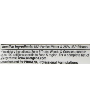 Allergena Allergy Relief Drops Zone 5 - 2 oz | Fast-Acting Relief - Buy Online on GoSupps.com