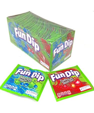 Fun Dips Candy - 48-Count Box | Sweet Treats for All Ages - Buy Online on GoSupps.com