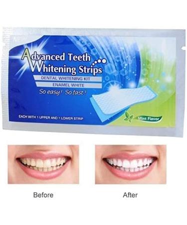 Professional Teeth Whitening Strips - Enamel Safe & Effective - 28pcs Home Teeth Whitener Kit - Buy Online on GoSupps.com