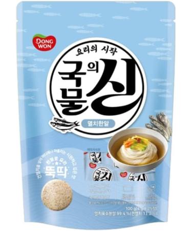 Dongwon) Soup Stock Anchovy Tablet 100g (4g x 25) - Buy Online on GoSupps.com