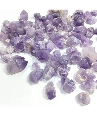 Gemstone Minerals raw Crystal Points Natural Purple Quartz Crystal Amethyst Cluster for Reiki 100g - Buy Online on GoSupps.com