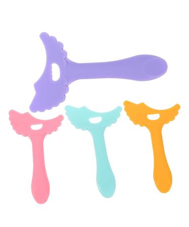 Didiseaon 4pcs Eyeliner Mascara Tool Aids Silicone Eye Make up Tools Mascara Make up Aids Mascara Drawing Aid Tool Silicone Make up Tools Eye Makeup Eye Shadow