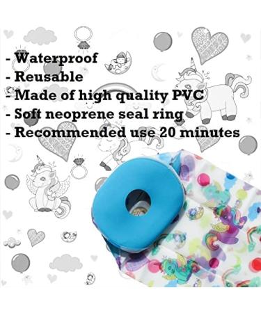Kids Waterproof Reusable Cast Cover - Toddler & Little Kid Foot Protector - Cute Unicorn Design - Easy to Put On - Buy Online on GoSupps.com