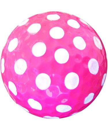 Navika White Polka Dots on Pink & Purple Golf Balls Combo | 6 Pack | Perfect Gift for Golfers | Ideal for Kids and Women | Cute Easter Theme - Buy Online on GoSupps.com