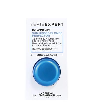 L'Or al Professionnel Paris Series Expert PowerMix Shot Violet deep violet additive for hair masks intensive cure for the neutralization of undesirable yellow tinge 10 ml of blue