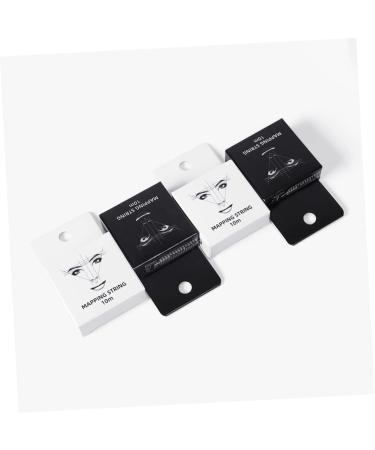 Angoily 2pcs Ink Eyebrow Stencil with Handle Eyebrow Makeup Accessory Wire Ruler Make up Cosmetic - Buy Online on GoSupps.com