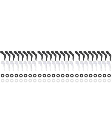 Lurrose 96 STK anti-slip cover for glasses glasses tips Anti-slip-slip anti-slip handle for glasses hangers.