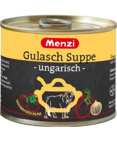 Unbekannt Pack of 5 Hungarian goulash soups from MENZI - 200g