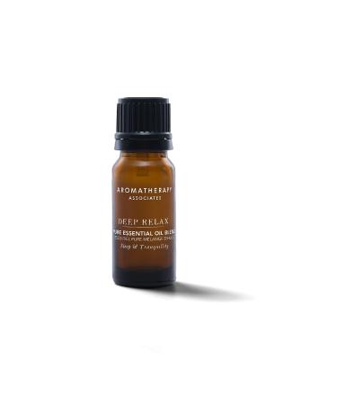 Buy Aromatherapy Associates Deep Relax Essential Oil Blend - Premium Undiluted Vetivert Chamomile & Sandalwood (0.33 fl oz) - International Shipping Available - Buy Online on GoSupps.com
