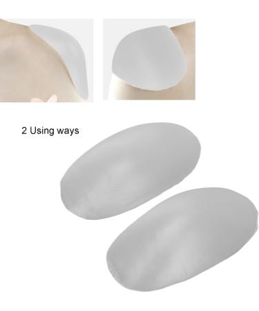 FILFEEL Silicone Shoulder Pads for Womens Clothing 1 pair Soft Shoulder Push-up Pads Self Adhesive Anti-Slip Enhancer Shoulder Pads for Women Reusable(Transparent color) - Buy Online on GoSupps.com