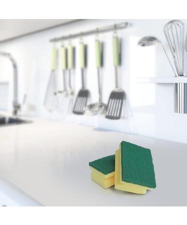 Spontex Recycled Fibers Cleaning Sponge - Sustainable Fleece 100% Eco-Friendly Ideal for Pots & Pans - 6 Pack - Buy Online on GoSupps.com